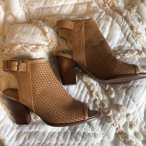 Sam Edelman heeled open toe booties